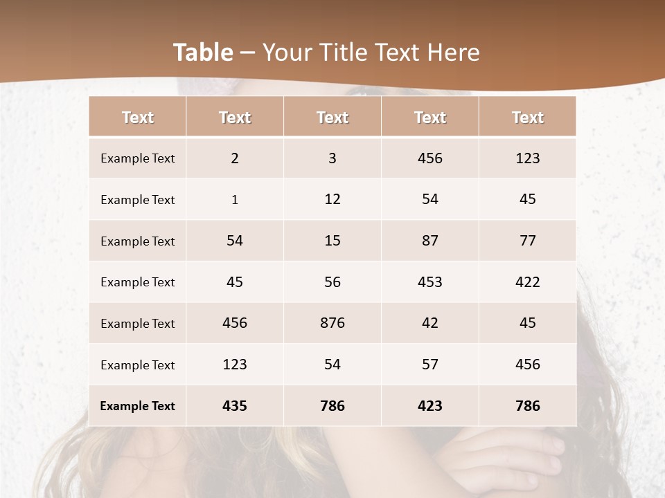 Posing Gesture Season PowerPoint Template