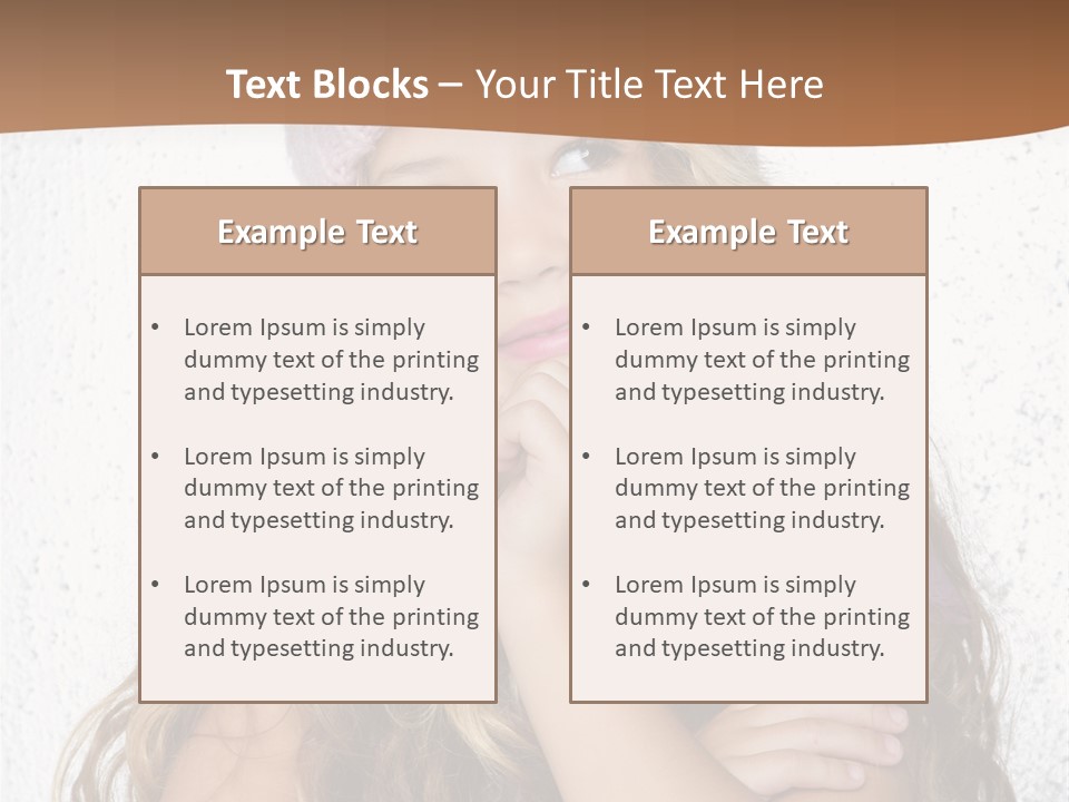 Posing Gesture Season PowerPoint Template