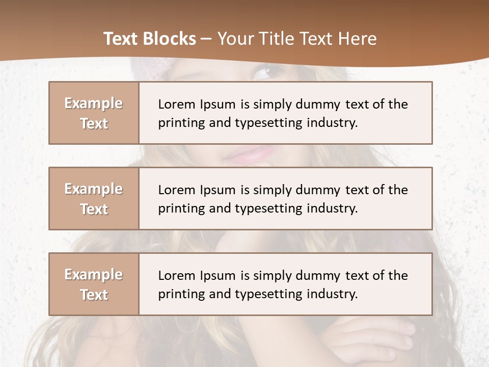 Posing Gesture Season PowerPoint Template