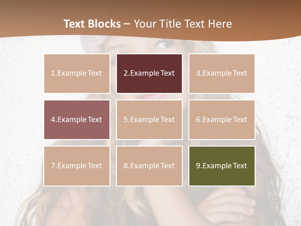 Posing Gesture Season PowerPoint Template