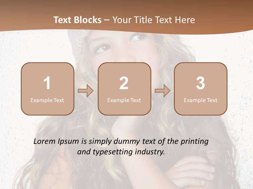 Posing Gesture Season PowerPoint Template