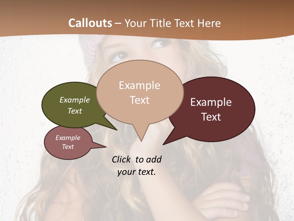 Posing Gesture Season PowerPoint Template