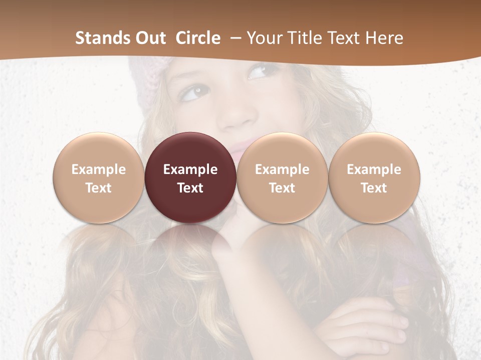 Posing Gesture Season PowerPoint Template