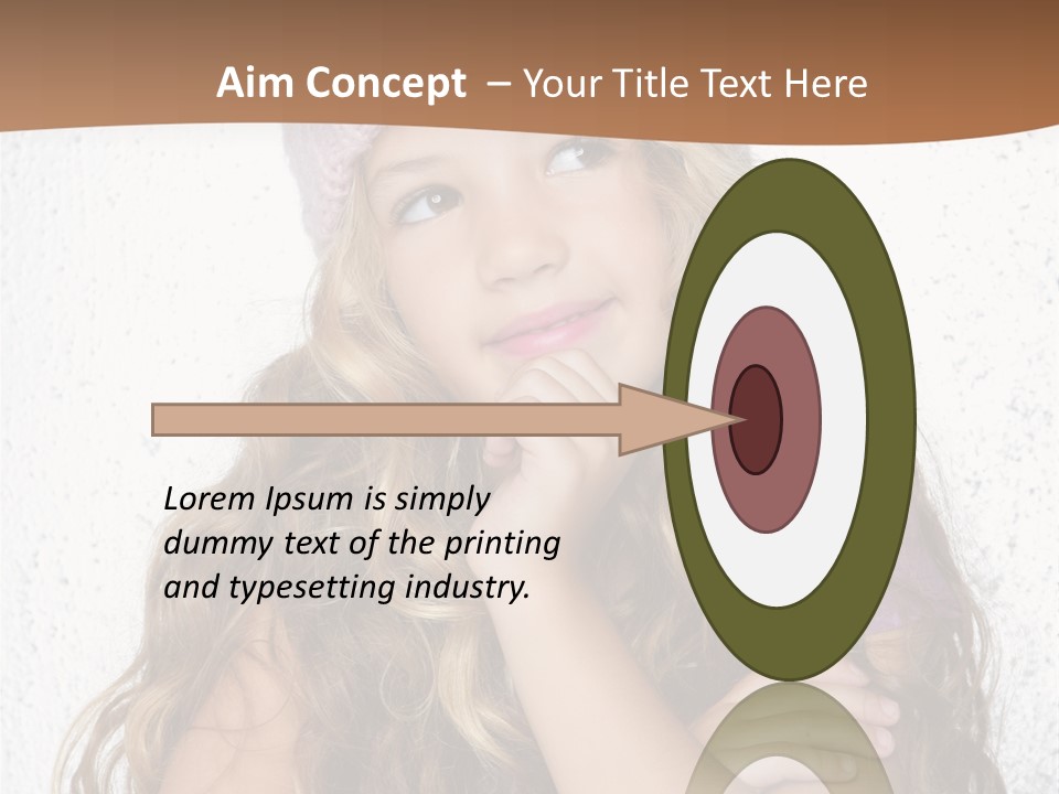 Posing Gesture Season PowerPoint Template