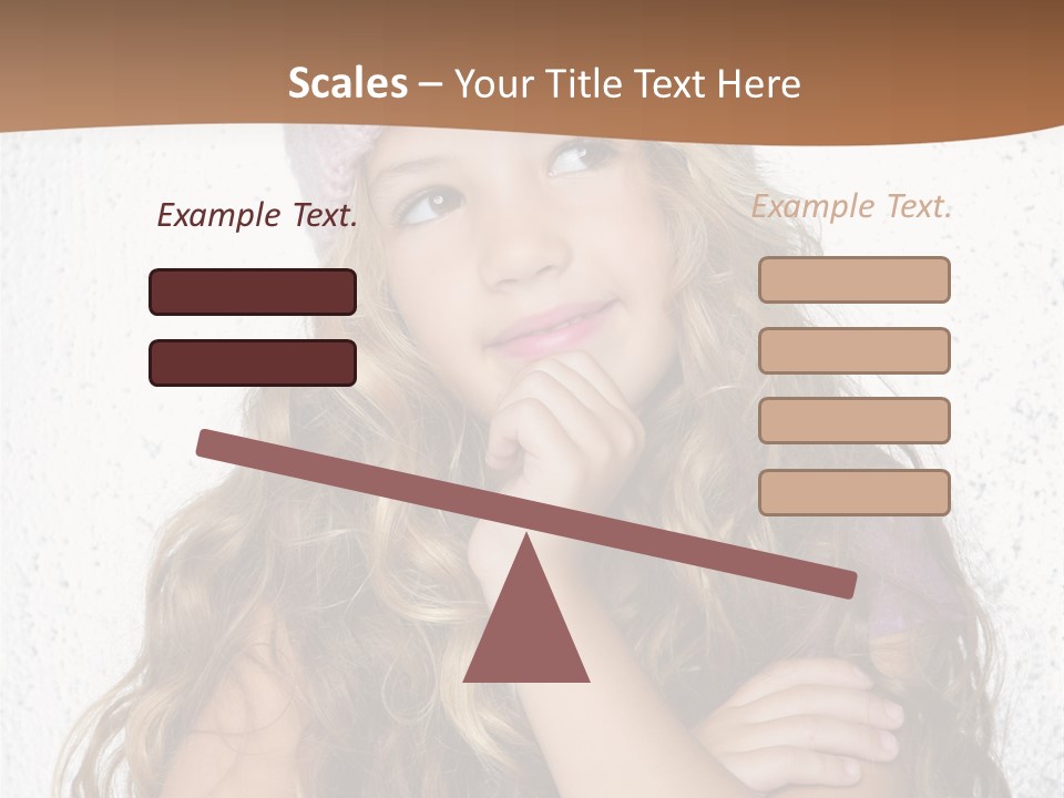 Posing Gesture Season PowerPoint Template