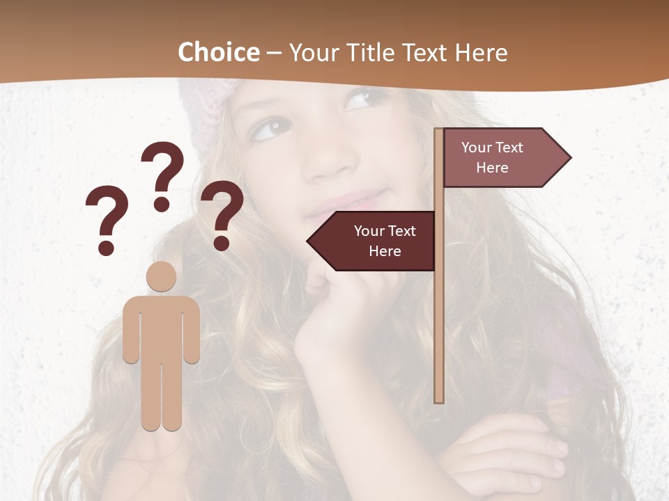 Posing Gesture Season PowerPoint Template