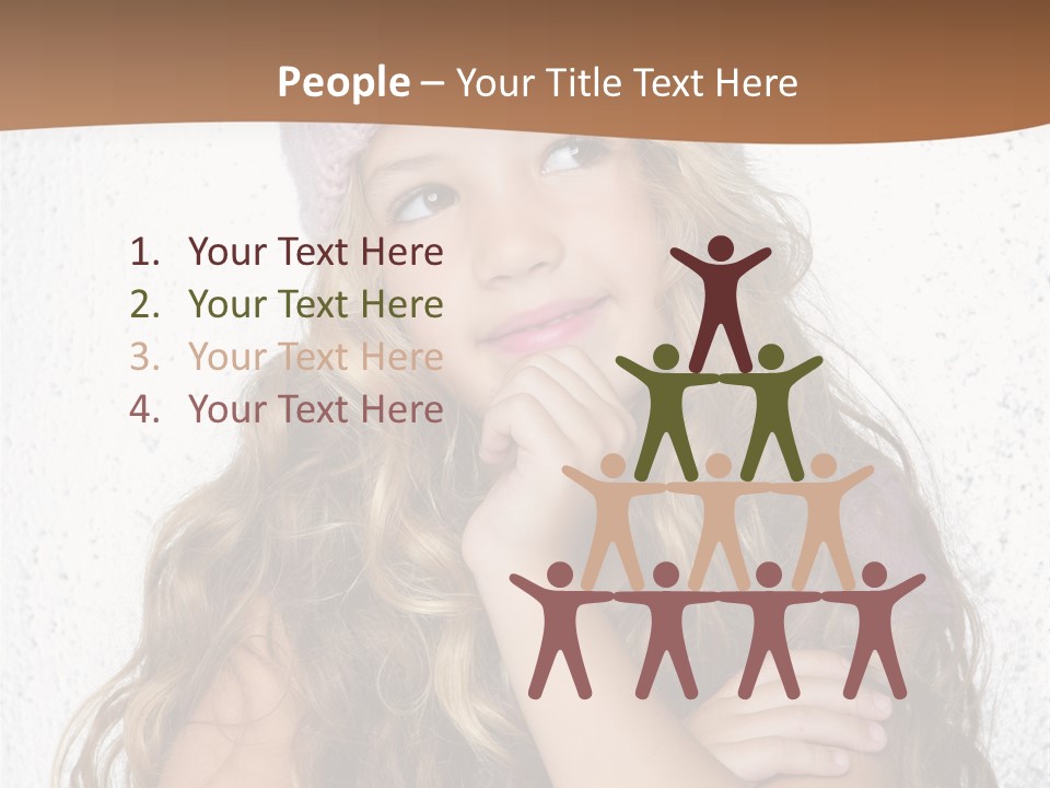 Posing Gesture Season PowerPoint Template