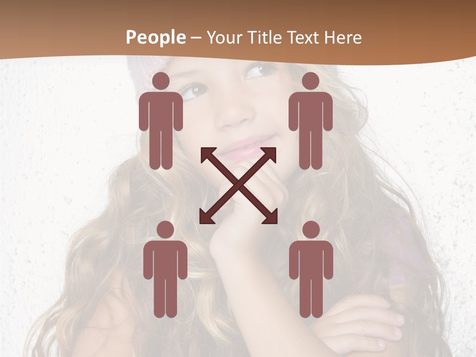 Posing Gesture Season PowerPoint Template