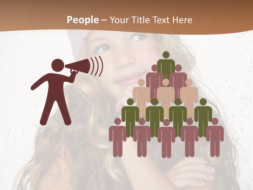 Posing Gesture Season PowerPoint Template