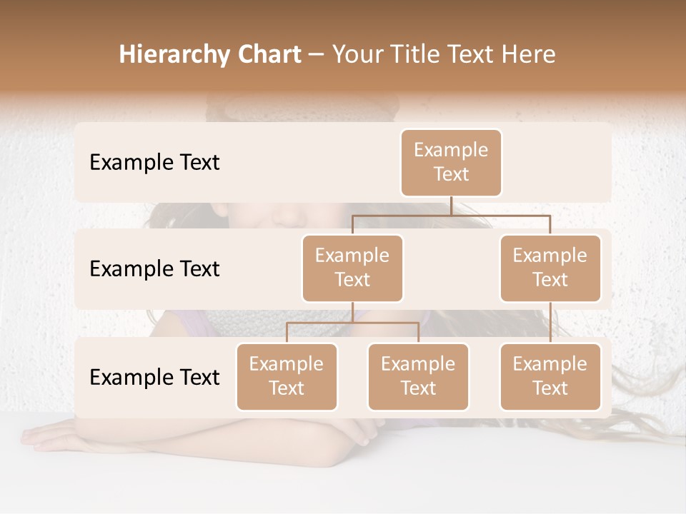 Cap Girl Curly PowerPoint Template