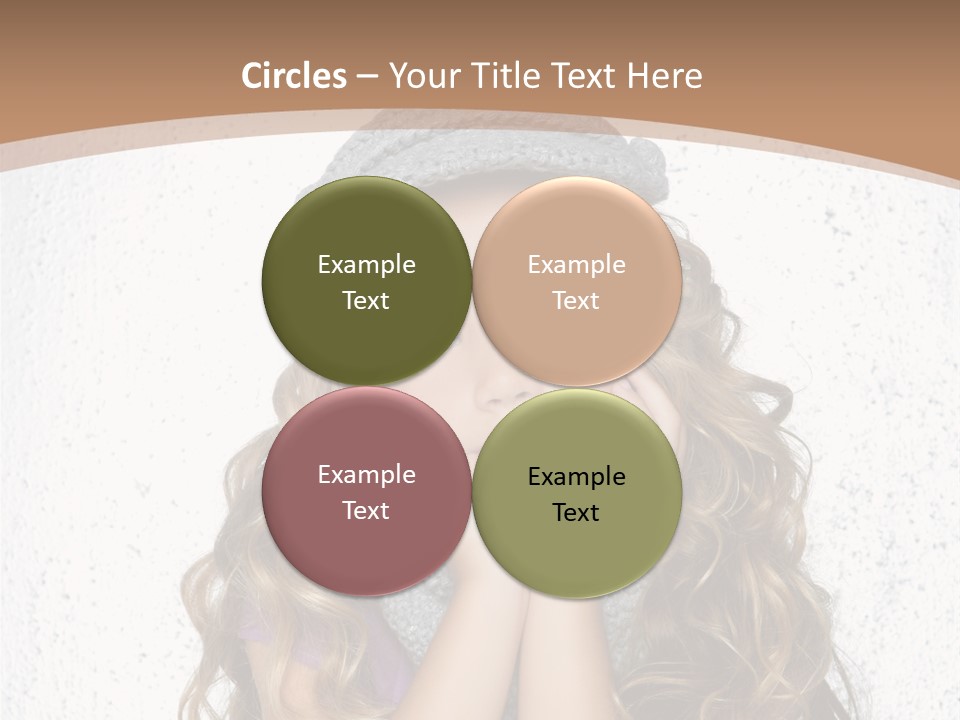 Gray Silver Portrait PowerPoint Template