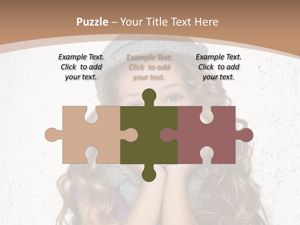 Gray Silver Portrait PowerPoint Template