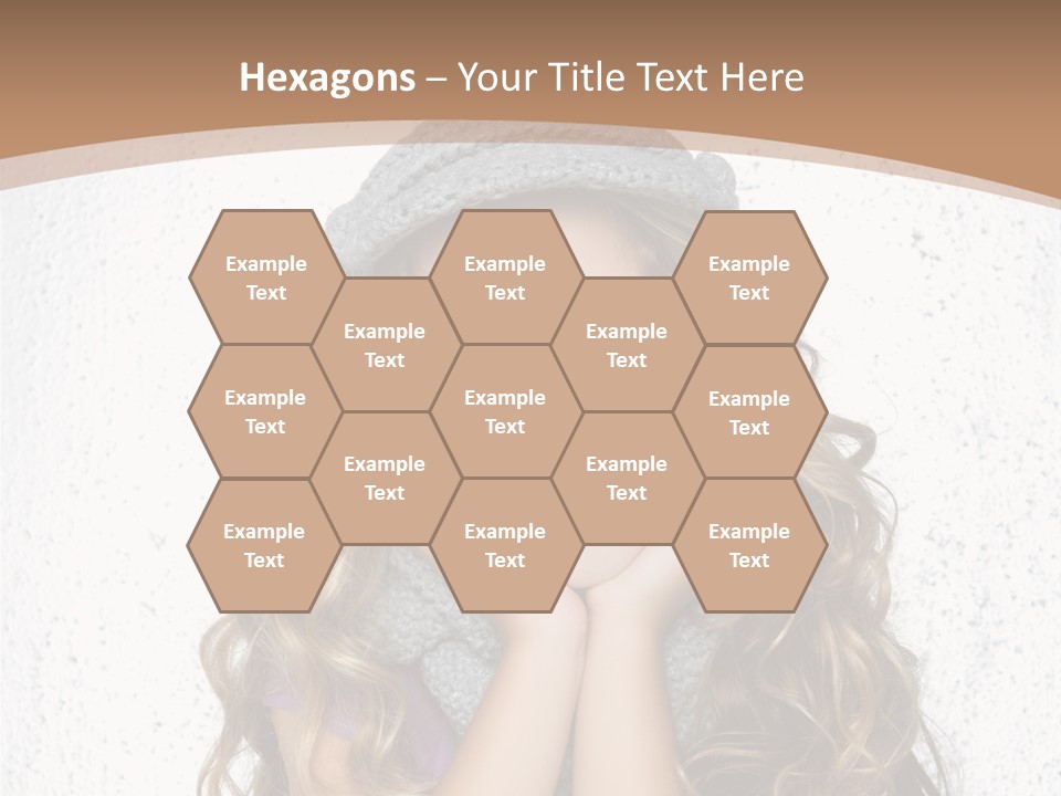 Gray Silver Portrait PowerPoint Template