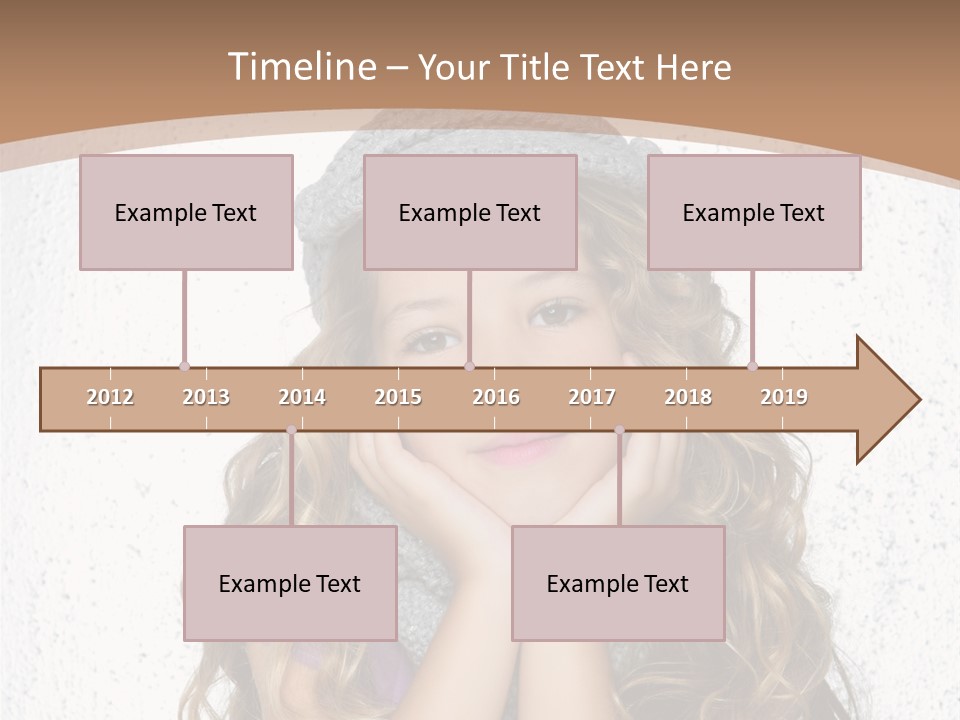 Gray Silver Portrait PowerPoint Template