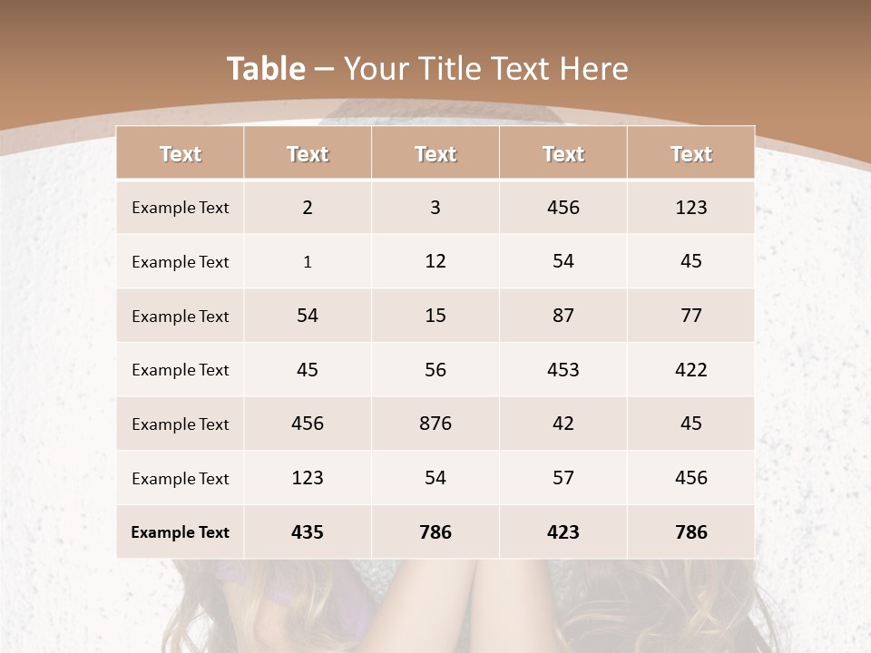 Gray Silver Portrait PowerPoint Template