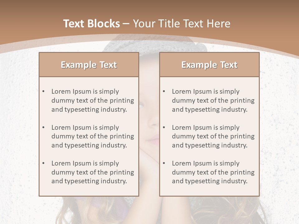 Gray Silver Portrait PowerPoint Template