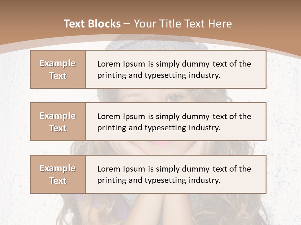 Gray Silver Portrait PowerPoint Template