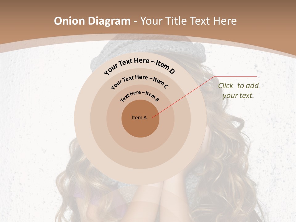 Gray Silver Portrait PowerPoint Template