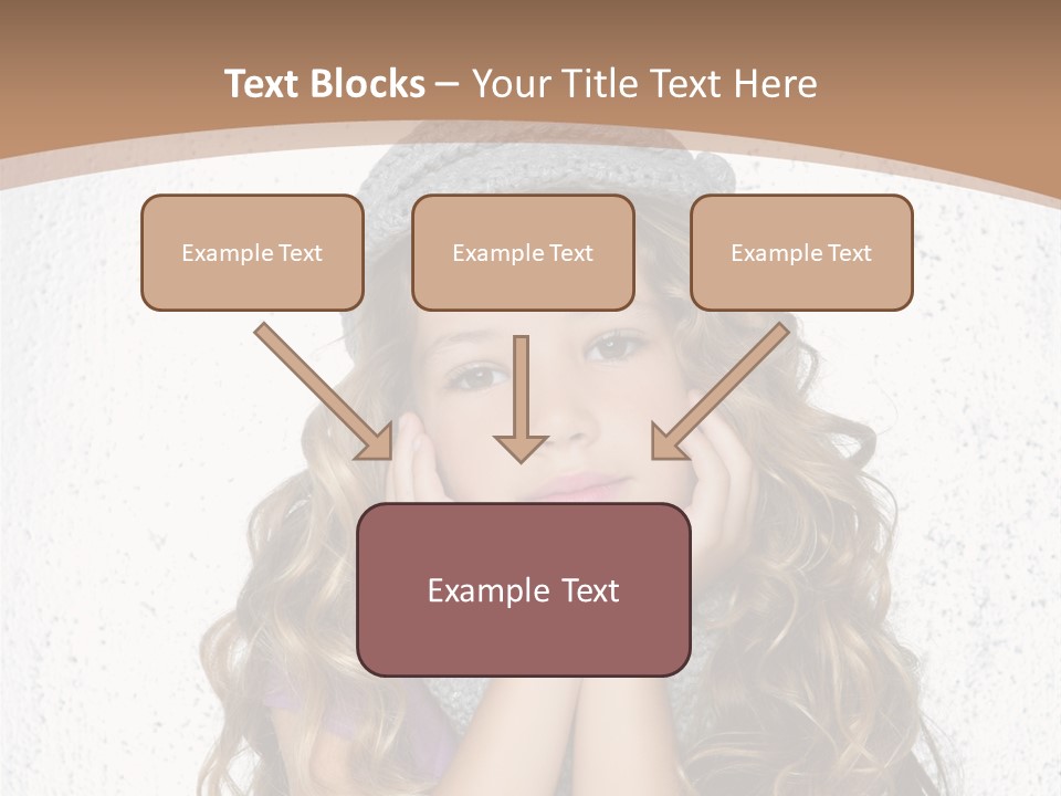 Gray Silver Portrait PowerPoint Template