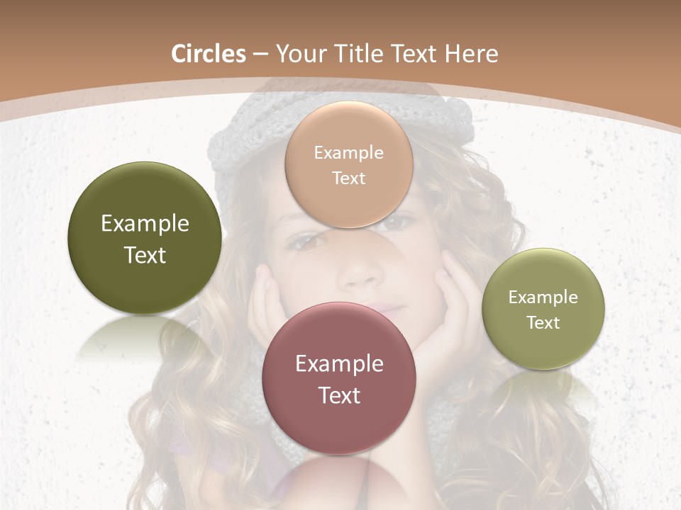 Gray Silver Portrait PowerPoint Template