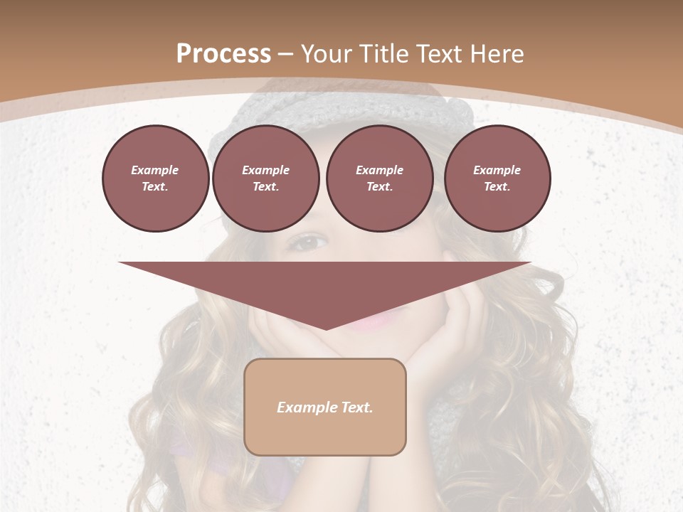 Gray Silver Portrait PowerPoint Template