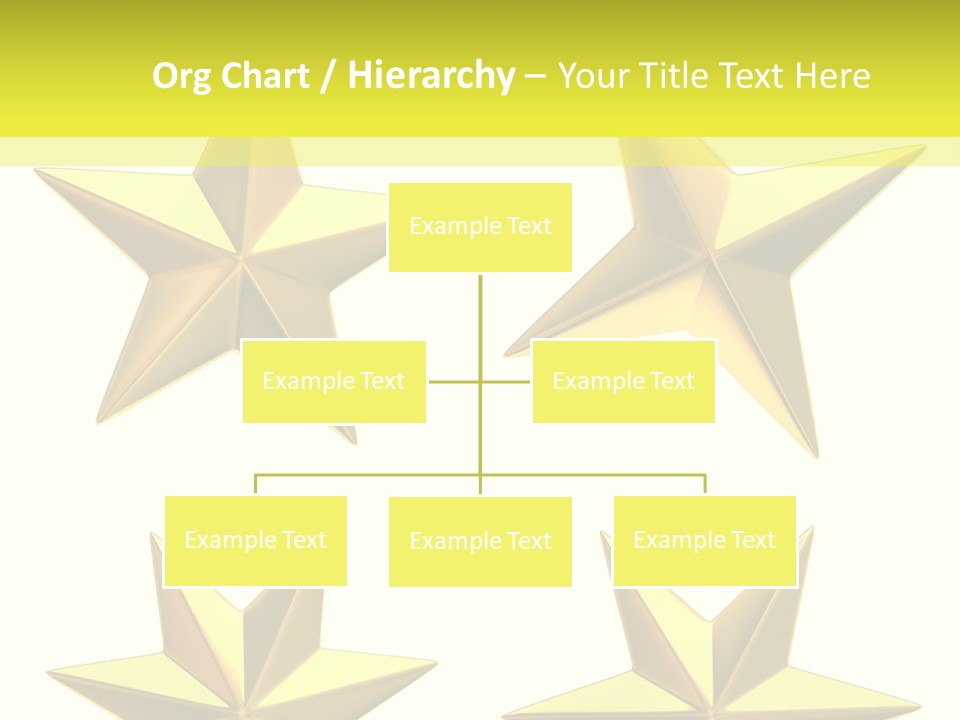Gold Popular Pentagon PowerPoint Template