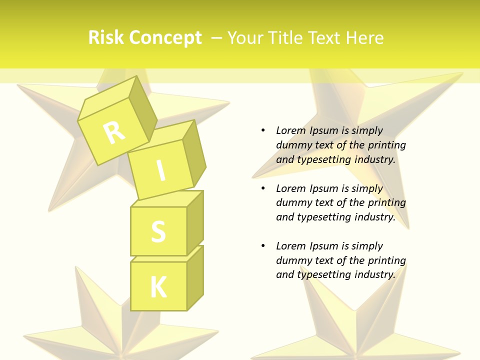 Gold Popular Pentagon PowerPoint Template