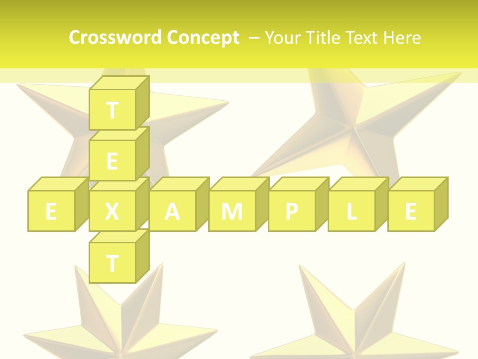 Gold Popular Pentagon PowerPoint Template