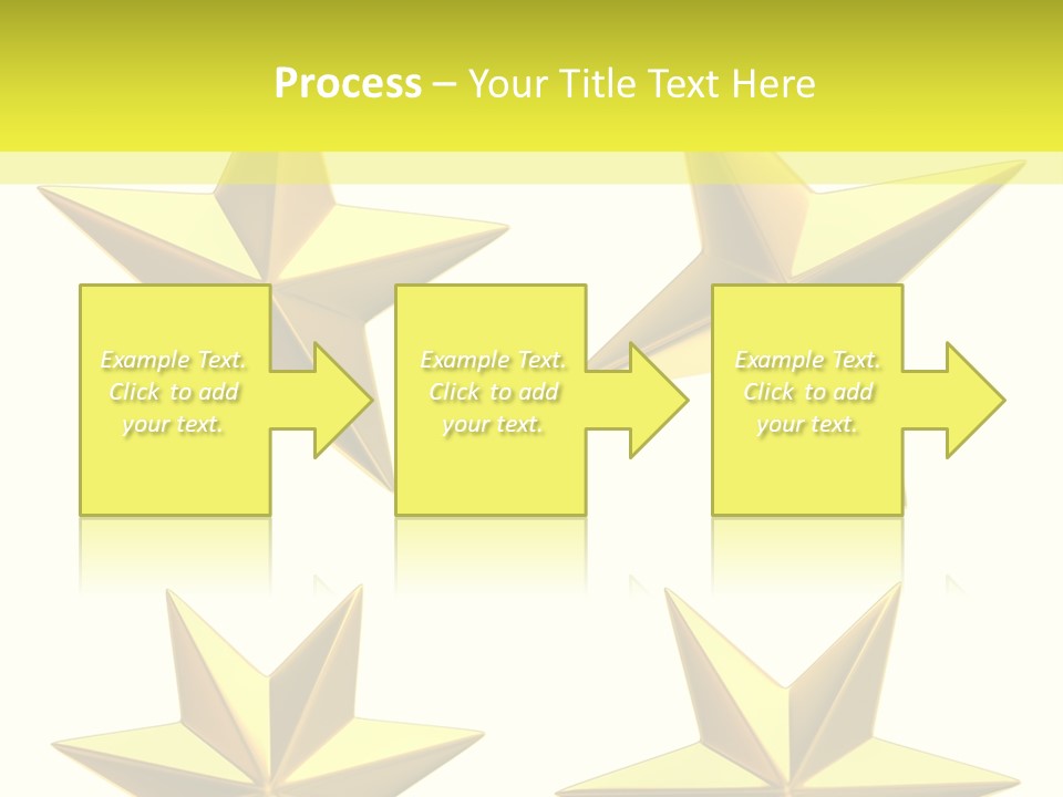 Gold Popular Pentagon PowerPoint Template