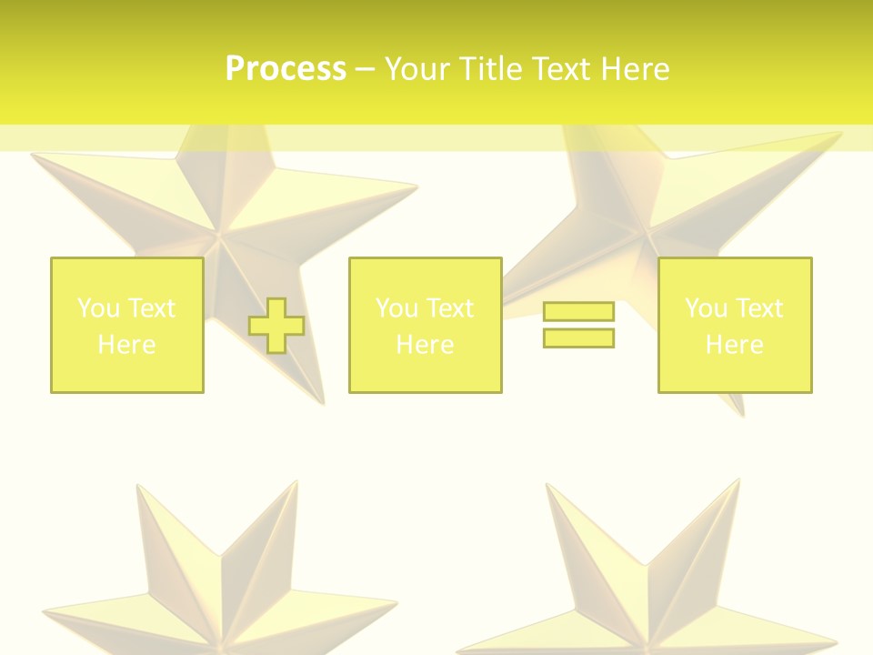 Gold Popular Pentagon PowerPoint Template