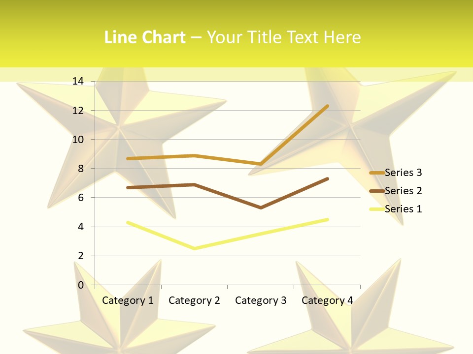 Gold Popular Pentagon PowerPoint Template