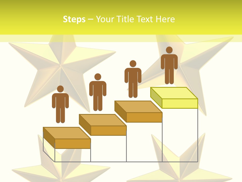 Gold Popular Pentagon PowerPoint Template
