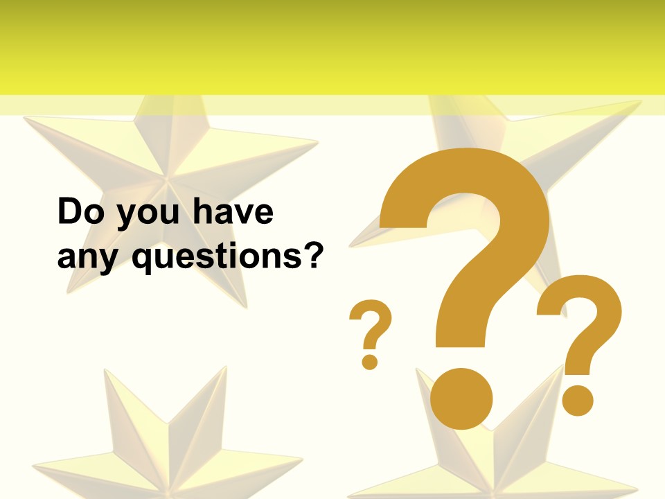 Gold Popular Pentagon PowerPoint Template