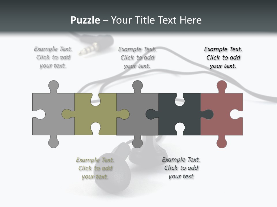 Music Nobody Telephone PowerPoint Template