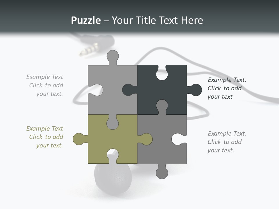 Music Nobody Telephone PowerPoint Template