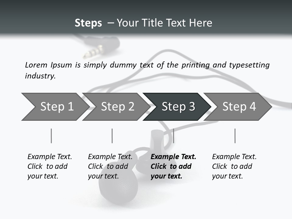 Music Nobody Telephone PowerPoint Template