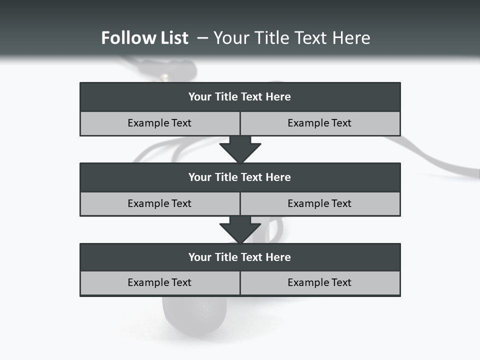 Music Nobody Telephone PowerPoint Template
