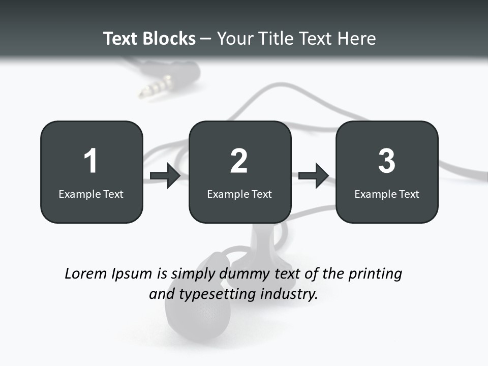 Music Nobody Telephone PowerPoint Template