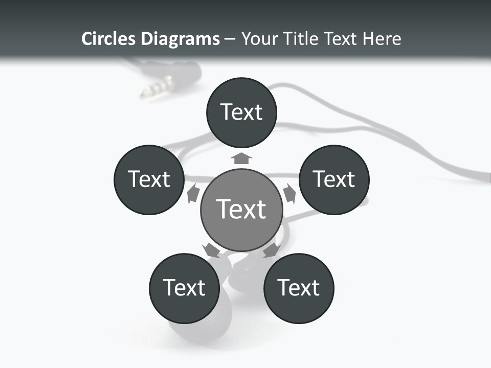 Music Nobody Telephone PowerPoint Template