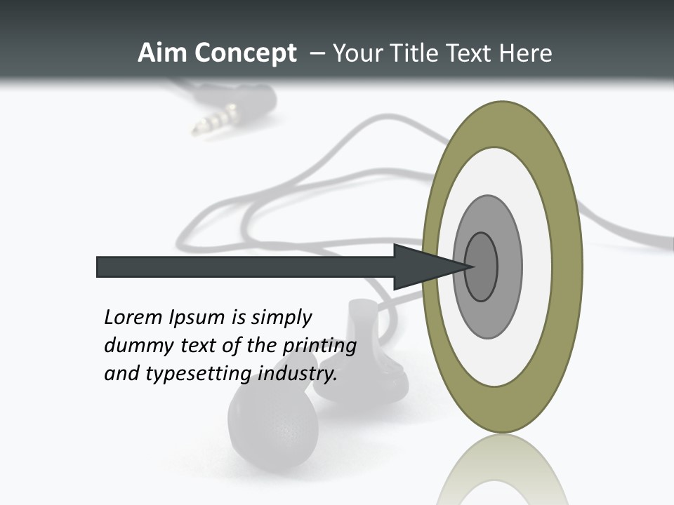 Music Nobody Telephone PowerPoint Template