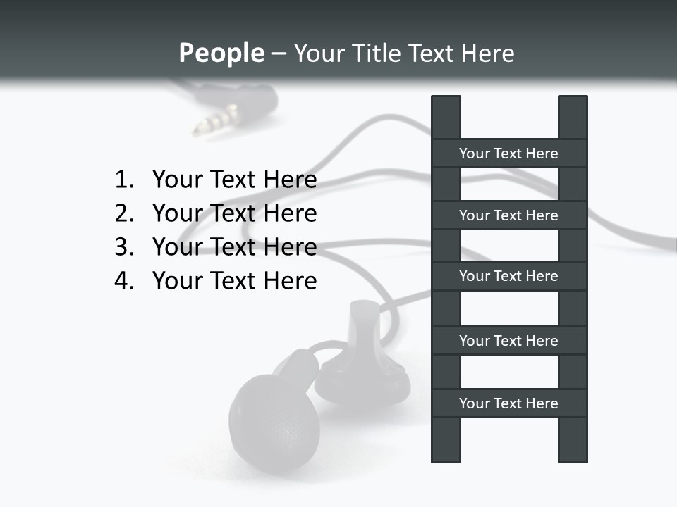 Music Nobody Telephone PowerPoint Template