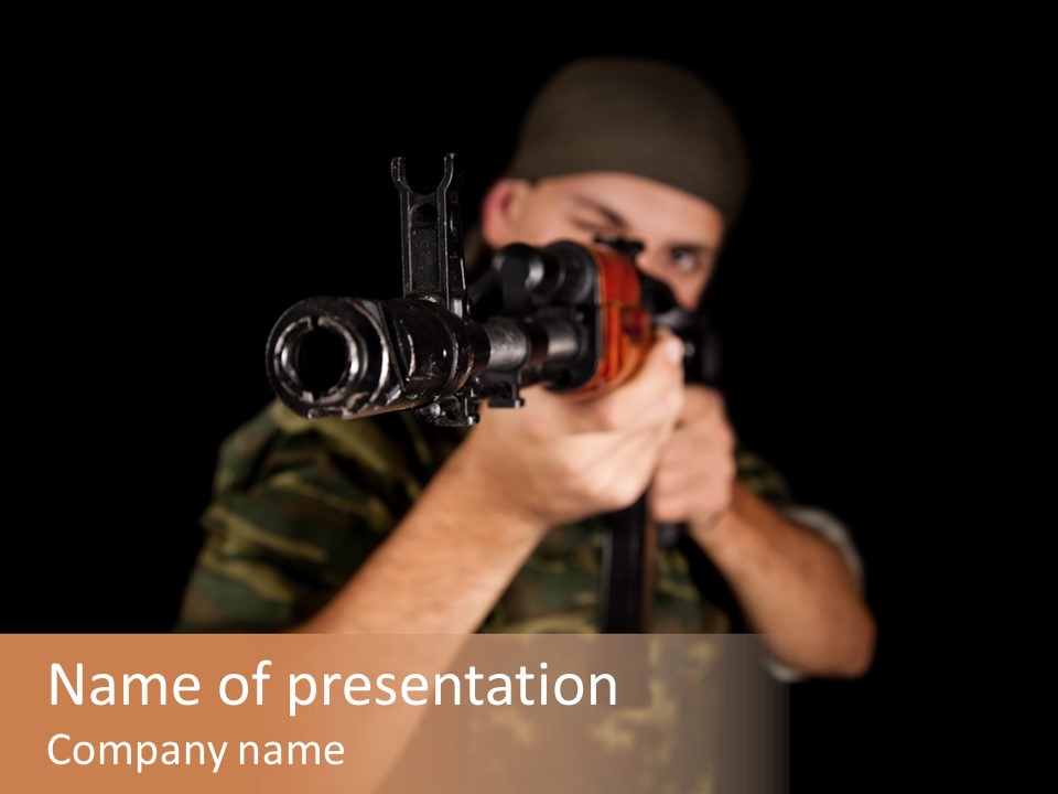 Strike Protect Terrorism PowerPoint Template