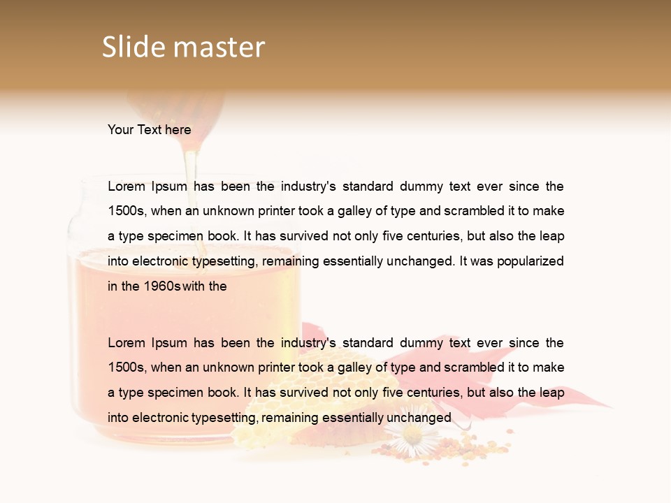 Tasty Vitamin Essential PowerPoint Template