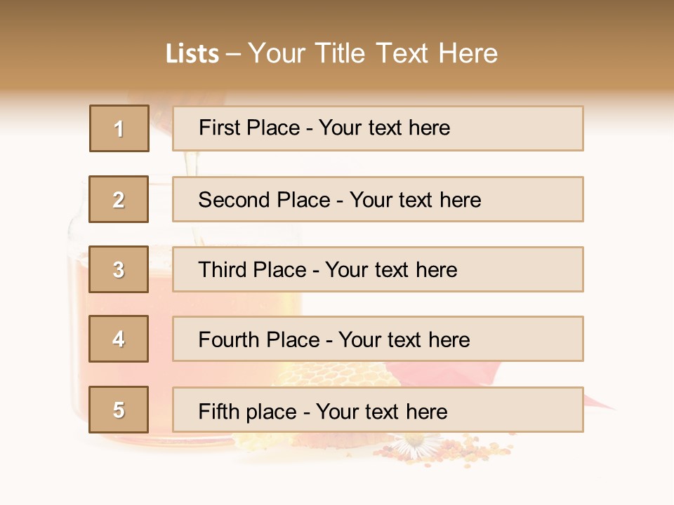 Tasty Vitamin Essential PowerPoint Template