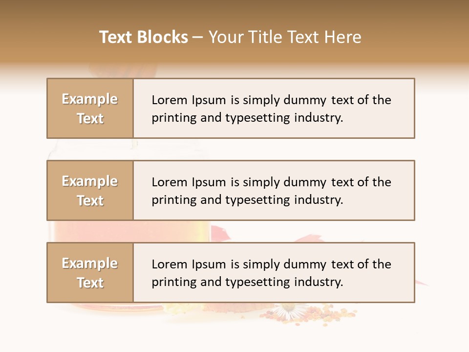 Tasty Vitamin Essential PowerPoint Template