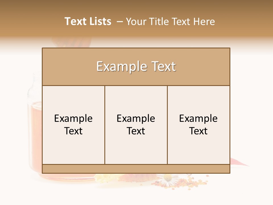 Tasty Vitamin Essential PowerPoint Template