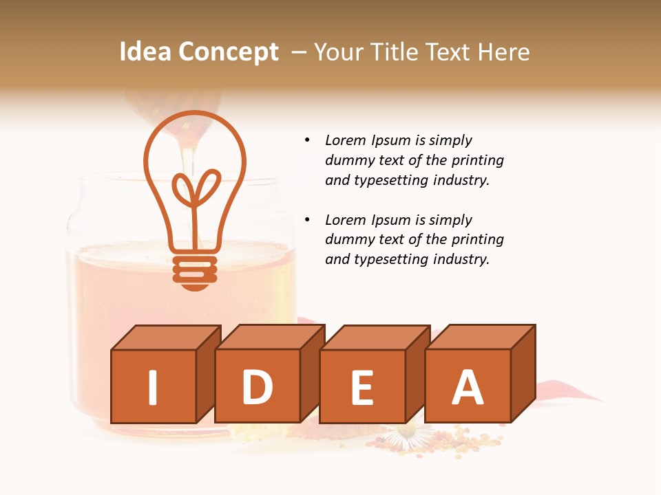 Tasty Vitamin Essential PowerPoint Template
