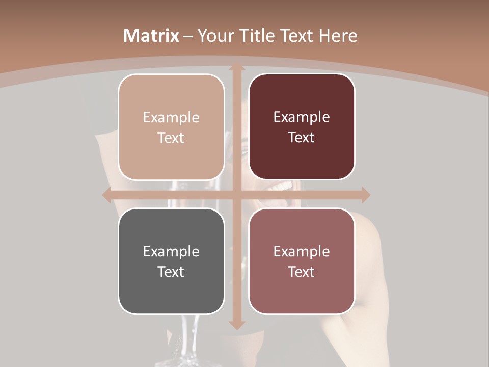 Woman Fashion Cheerful PowerPoint Template