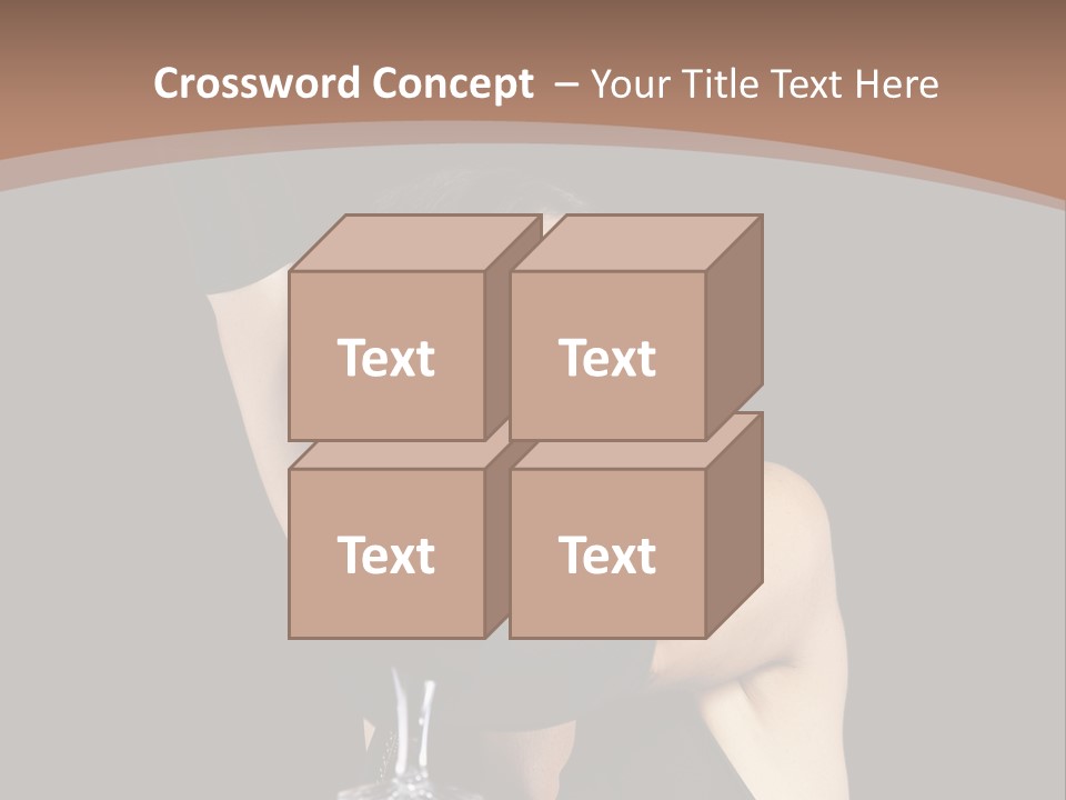 Woman Fashion Cheerful PowerPoint Template