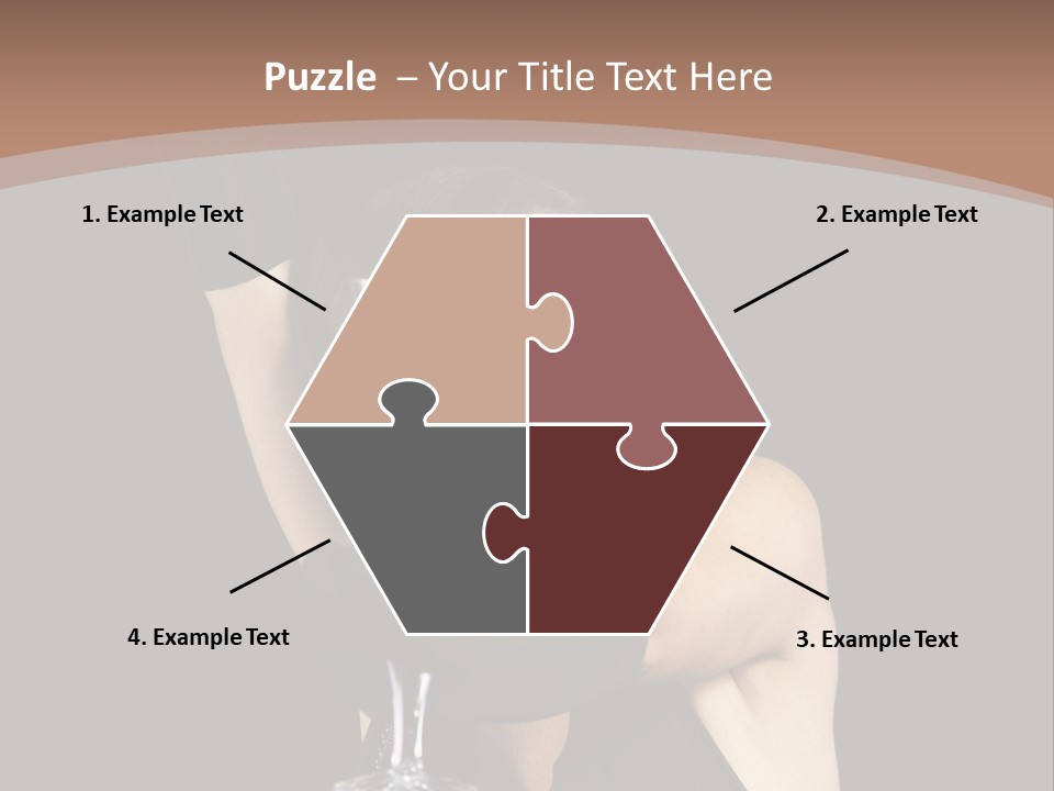 Woman Fashion Cheerful PowerPoint Template